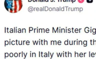 Donald Trump attacca Meloni? Rovinoso scivolone: sbaglia nome poi cancella tutto