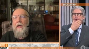 Dritto e rovescio, "Putin come il Papa". Dugin fuori controllo, Del Debbio lo asfalta in diretta