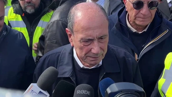 Frana Niscemi, Schifani "Occorre fare presto per ridare serenità a popolazione"