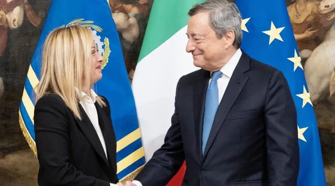Meloni, "come ha salutato Mario Draghi": la testimonianza che spiega tutto