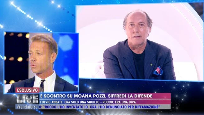 Non è l'Arena, cosa non torna su Fulvio Abbate: la foto sconcertante, pubblico stupito