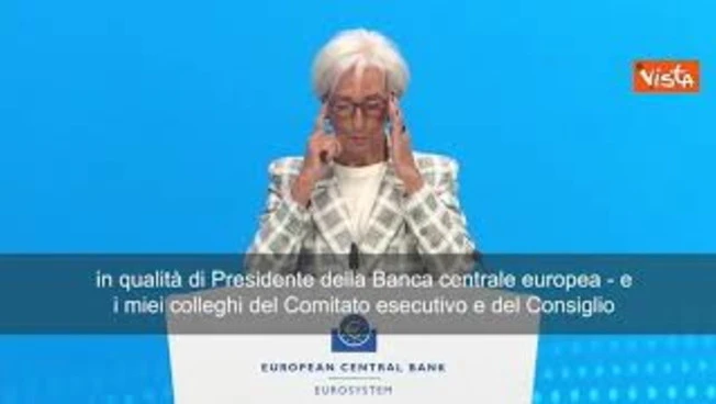 Lagarde: Lascio Bce per poter esprimere le mie opinioni liberamente