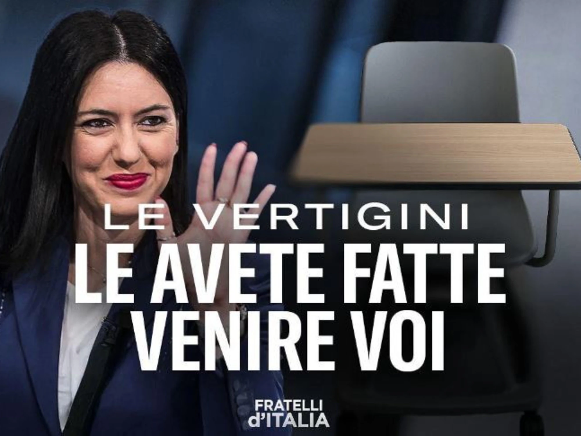 Fdi colpisce e affonda l'M5s: "Vertigini? Le fate venire voi"