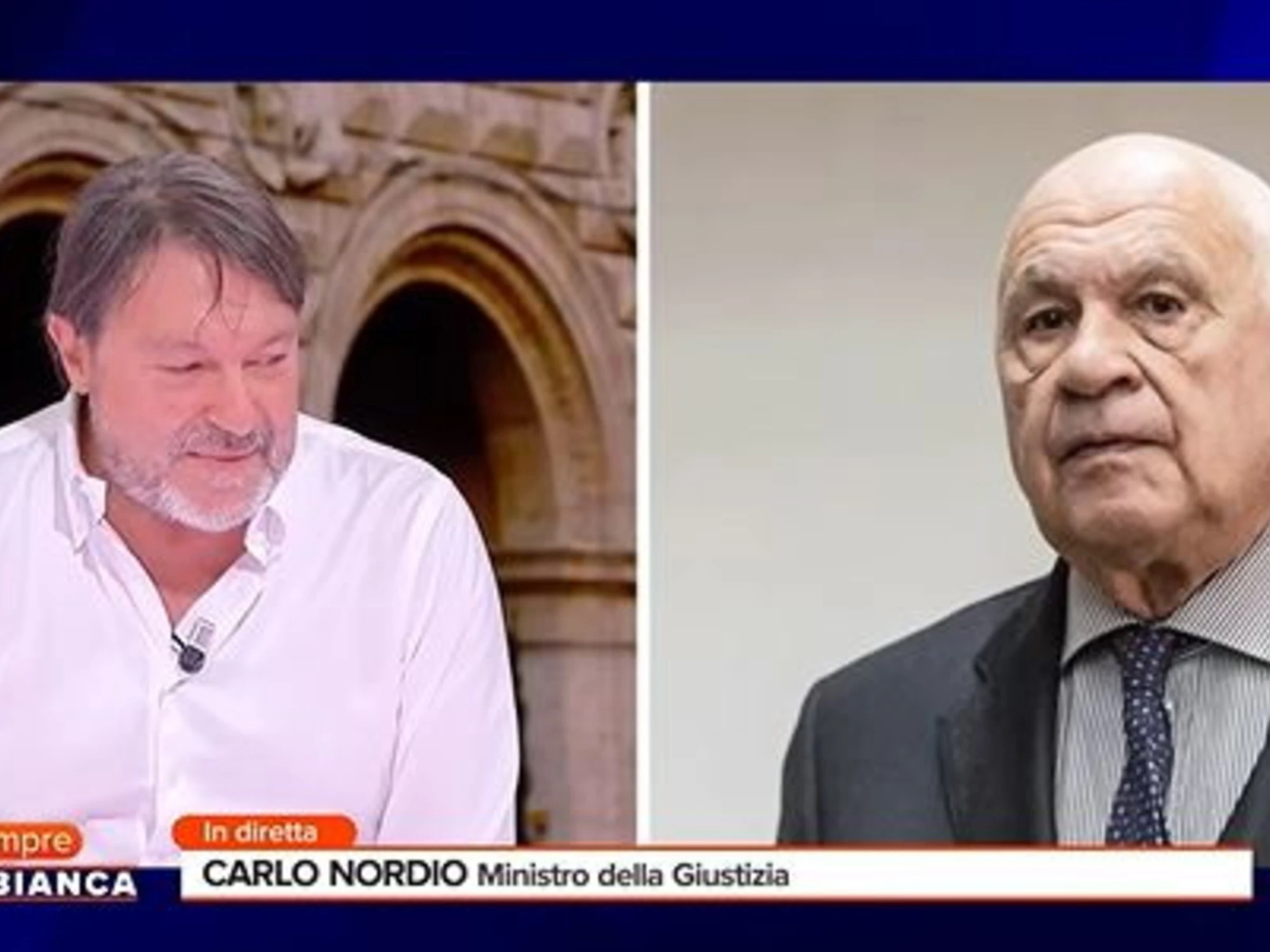 "Nordio nel ranch di Cipriani". Ranucci infanga, il ministro chiama in diretta e lo stende