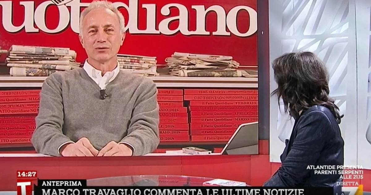 Marco Travaglio sbotta a Tagadà: "Vaccino, Conte e Speranza non dicevano caz***". Sicuro?
