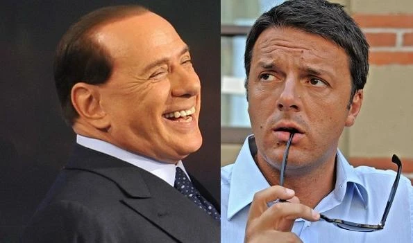 Silvio Berlusconi e Matteo Renzi