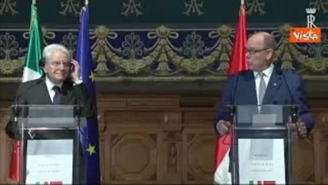 Leggi l'articolo: Alberto II a Mattarella: Sono molti gli italiani che chiamano Monaco "casa"