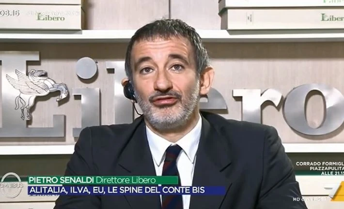 Pietro Senaldi con la Sardoni e gli ospiti di Omnibus: "Lo capite qual è il vero punto del Mes? Le banche"