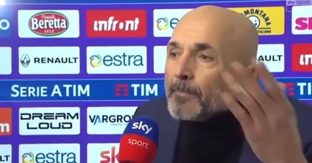 Inter, Luciano Spalletti massacra Fabio Caressa in diretta: "La devi smettere"