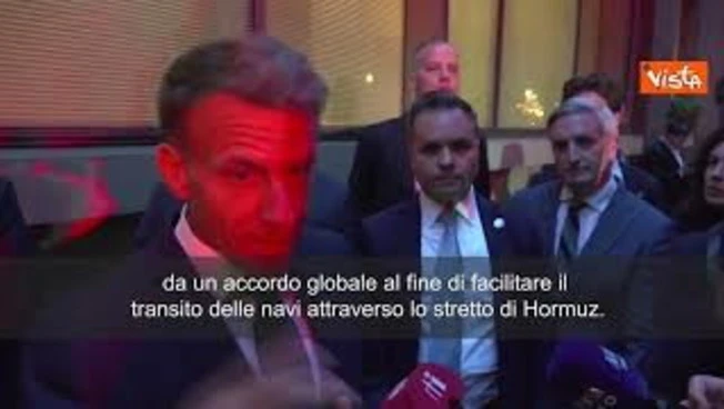 Macron incontra Trump: Analizzate vie diplomatiche senza accordo globale per riaprire Hormuz