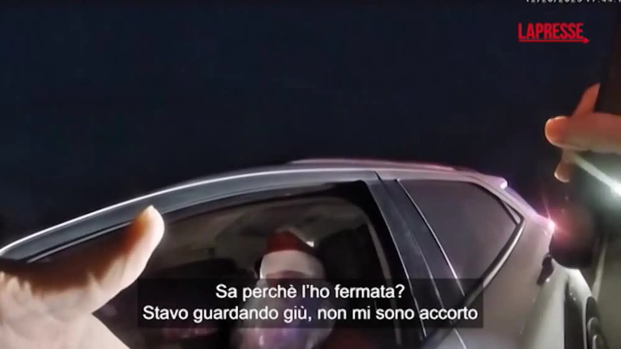 Fermato per eccesso di velocità: chi c'è alla guida