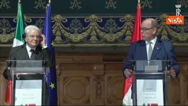 Alberto II a Mattarella: Sono molti gli italiani che chiamano Monaco "casa"