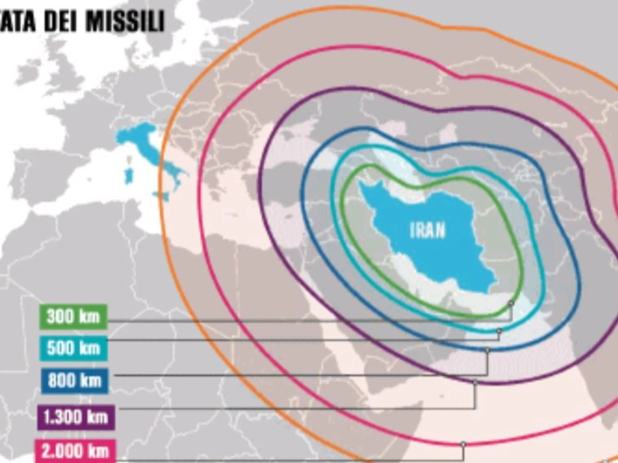 L’Iran minaccia attacchi in Italia