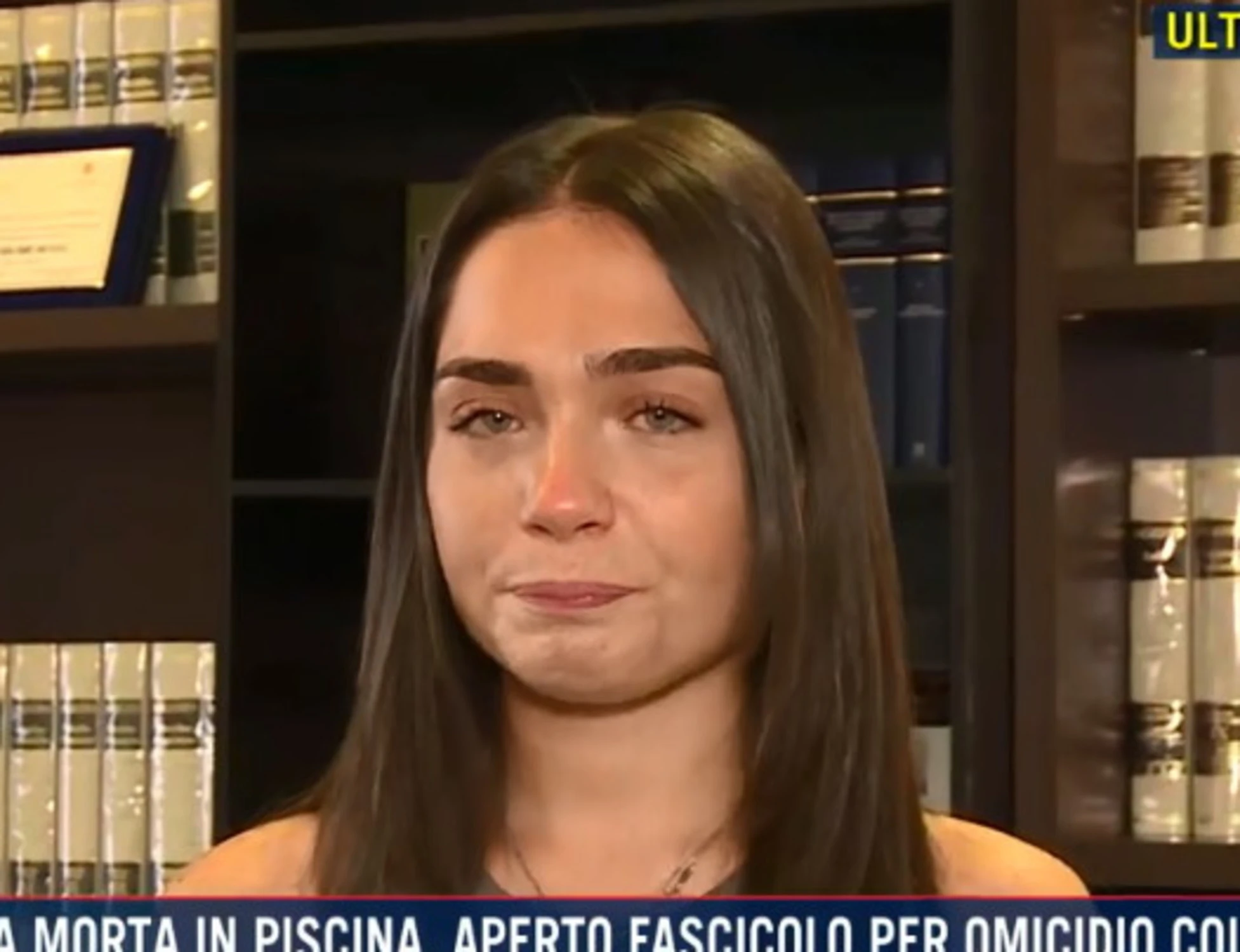 Simona Cinà morta in piscina, lo strazio della sorella su Canale 5