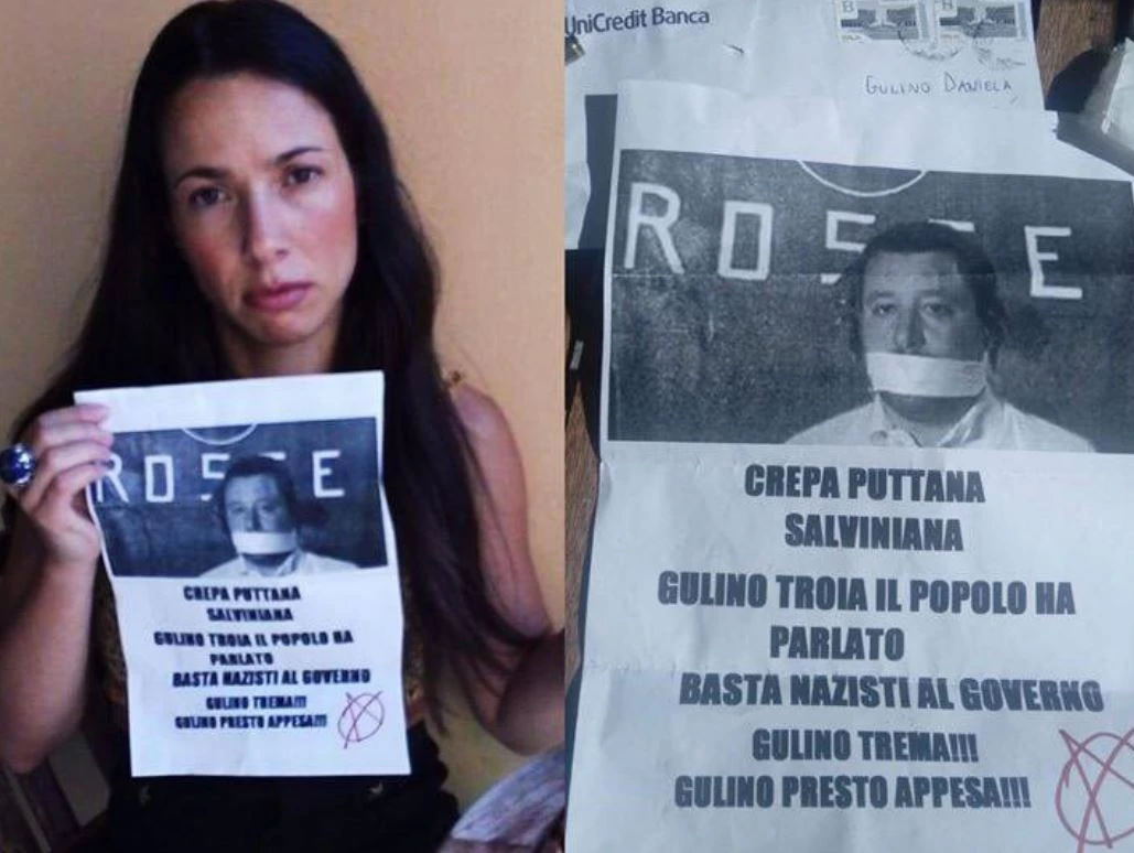 Matteo Salvini svela l'orrore contro la leghista Daniela Gulino: "Crepa pu***na. Presto appesa"