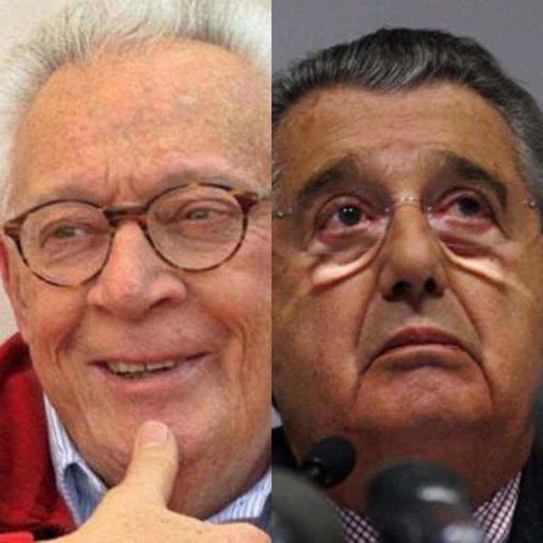 Giampaolo Pansa e Carlo De Benedetti