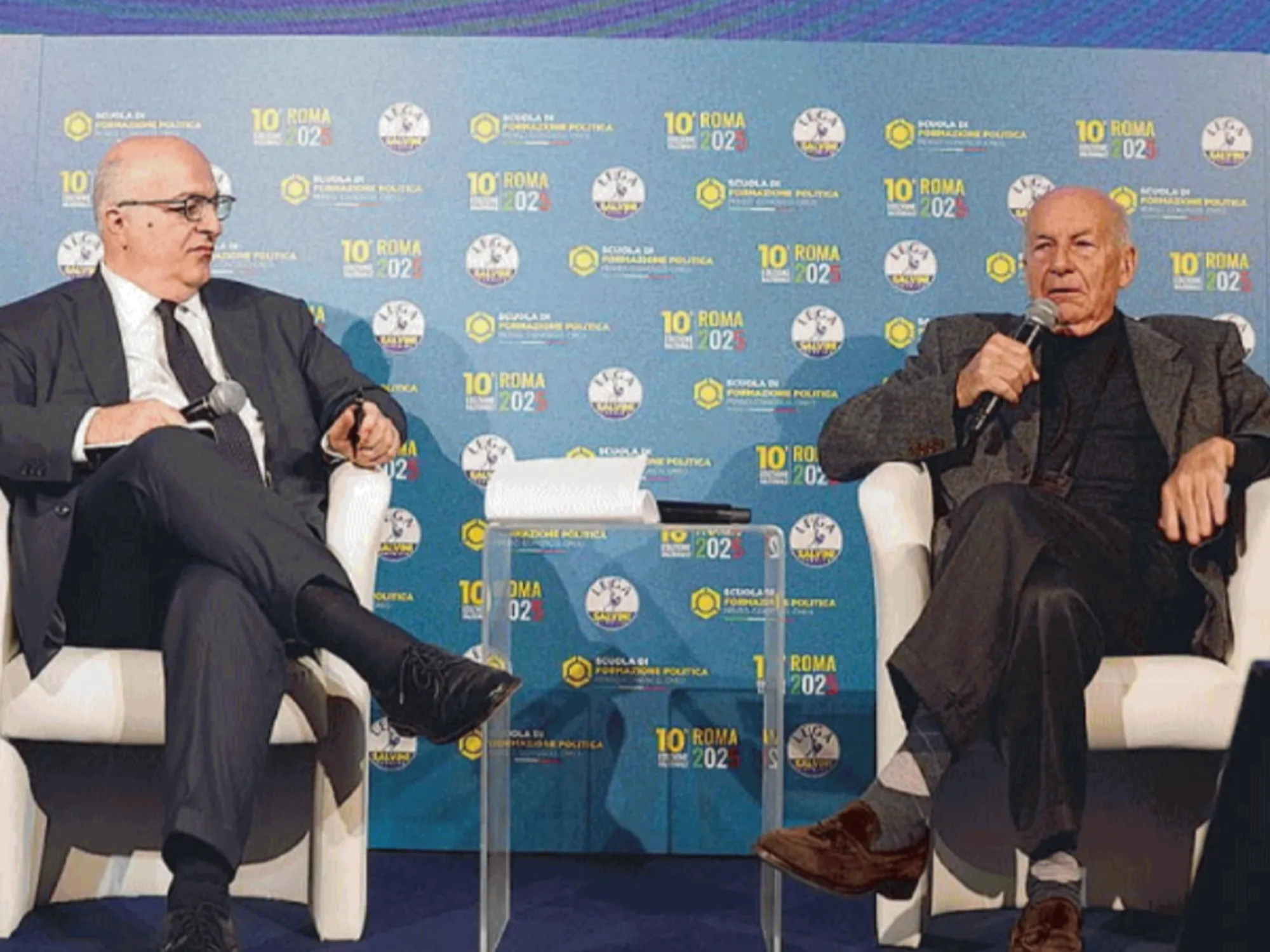 Calessi: Bertinotti e Fini, uniti dalla Lega ma separati sulla guerra