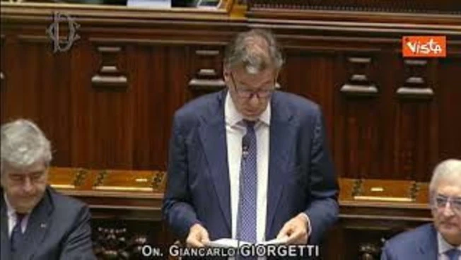Giorgetti: A settembre valutazione Ue a ottobre decisione Ecofin prima dello scostamento di bilancio