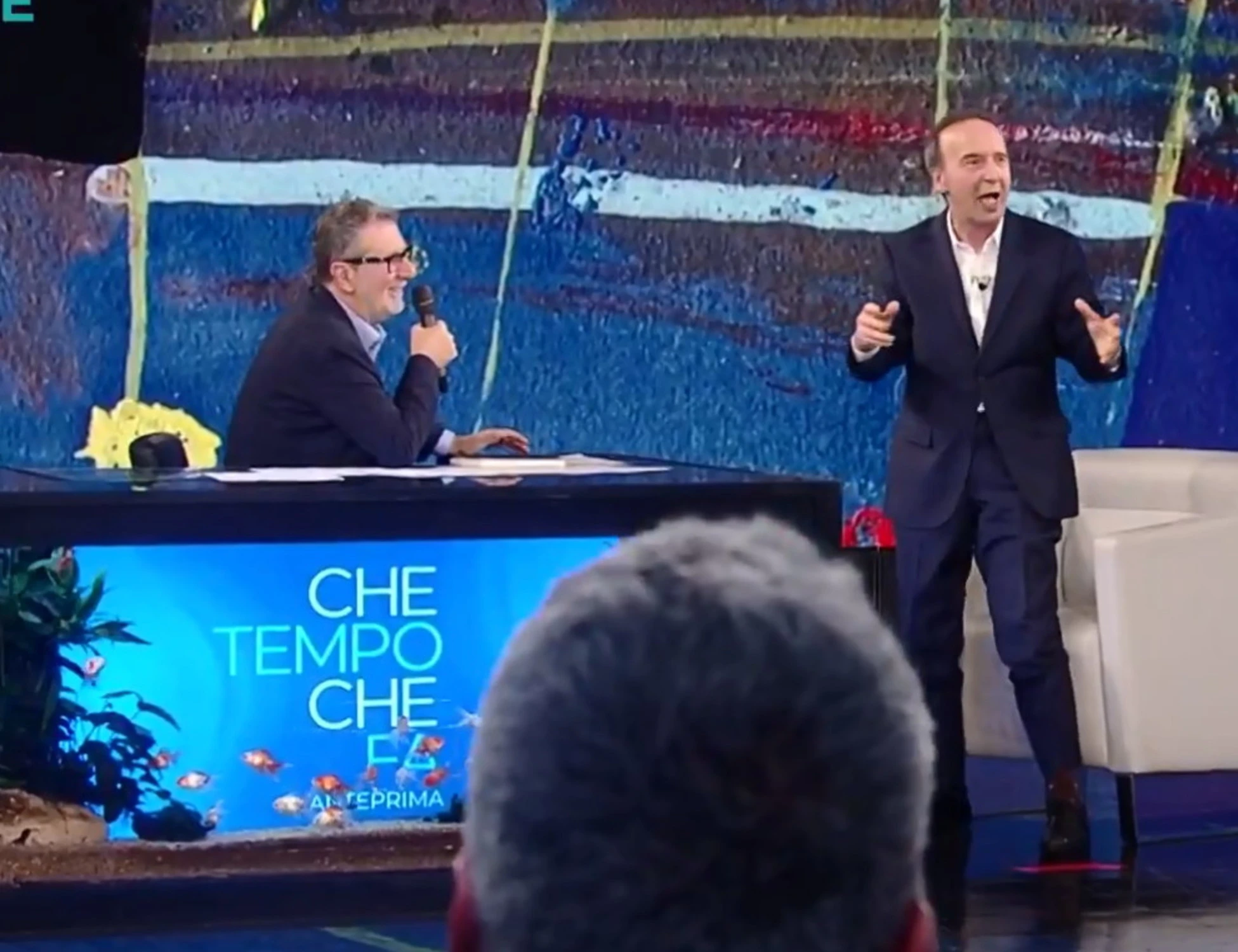 Che tempo che fa, Benigni sconvolge Fazio: "Cosa ho detto a Leone XIV"