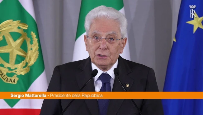 Mattarella "Le tensioni elettorali non tolgano attenzione ai problemi"