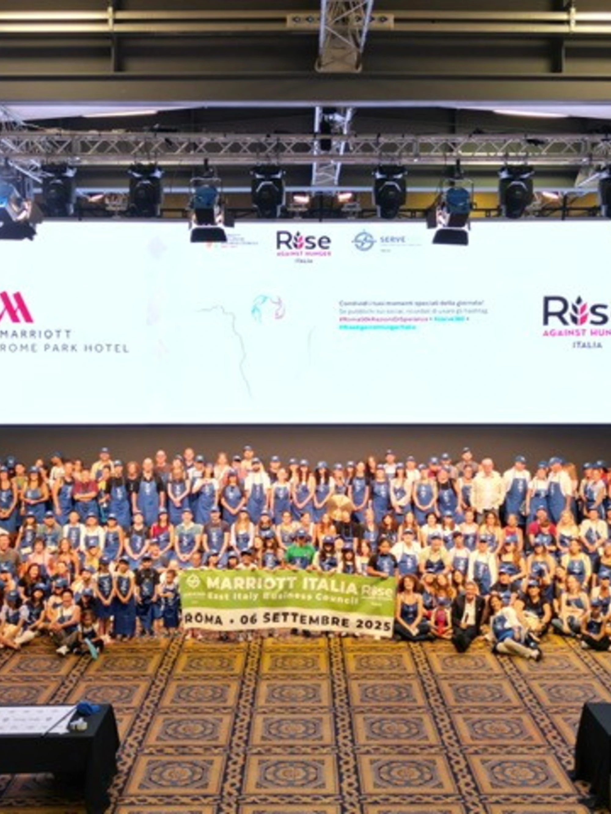 ROMA, 50.000 PASTI CONTRO LA FAME: MARRIOTT E RISE AGAINST HUNGER INSIEME PER I BAMBINI DELL’AFRICA SUB-SAHARIANA