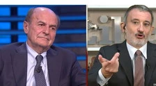 DiMartedì, Pietro Senaldi contro Bersani: "Ecco perché non volete Draghi al Quirinale"