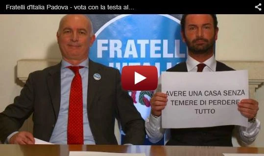 Lo spot di Fratelli d'Italia sui gay:"Vota con il cuore e non con il culo"
