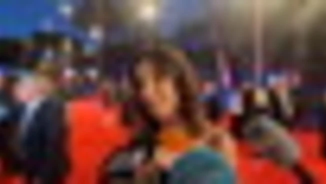 Festa di Roma, Emanuela Fanelli sul red carpet: bellissimo tornare qui