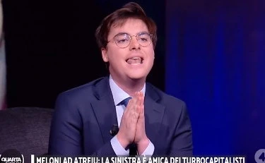 Quarta Repubblica, "falsario!": il piddino romano asfaltato