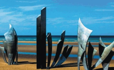 Il viaggio in Normandia sulla spiaggia del D-day ora patrimonio Unesco