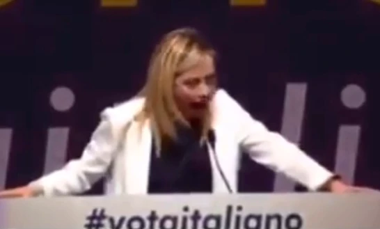 Giorgia Meloni, brutale urlo in faccia a Fabio Fazio: "Dite che ho esagerato?"