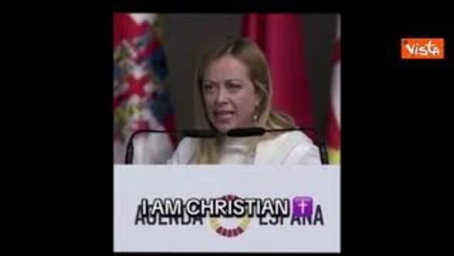Leggi l'articolo: Trump rilancia su Truth il celebre intervento di Meloni: Sono una madre, sono cristiana