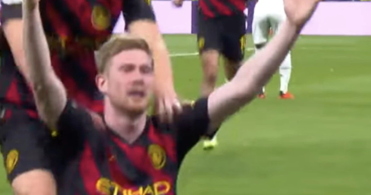 Real Madrid e Manchester City, De Bruyne risponde a Vinicius. 1-1 all'andata