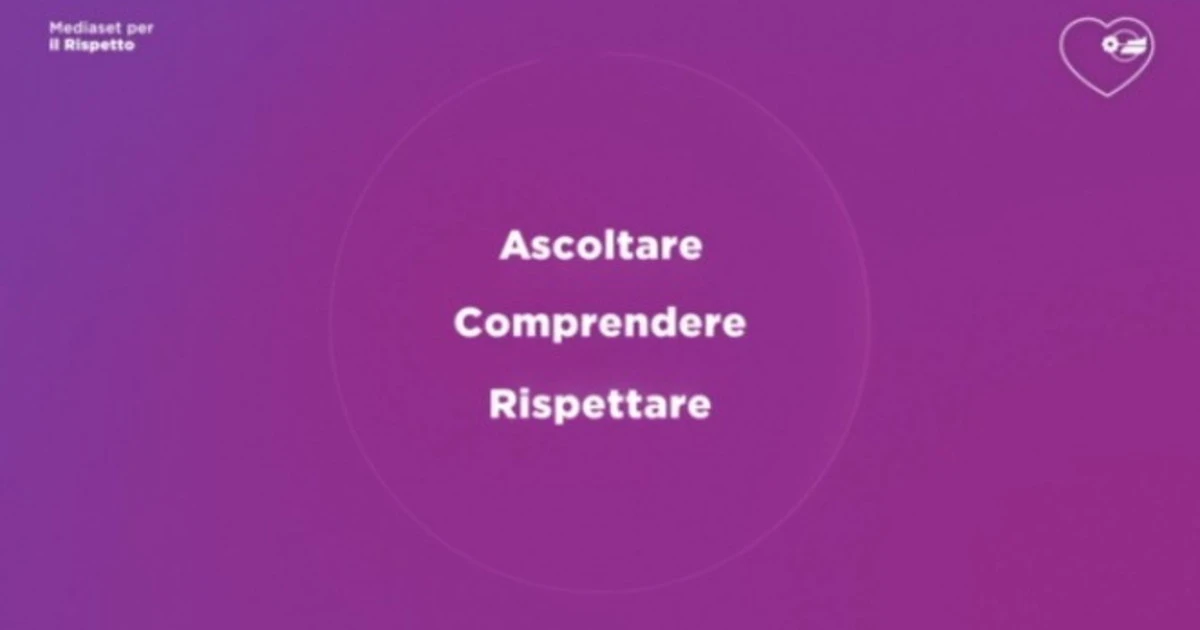 Mediaset ha a cuore il futuro: al via la campagna di sensibilizzazione sociale dedicata al tema del rispetto