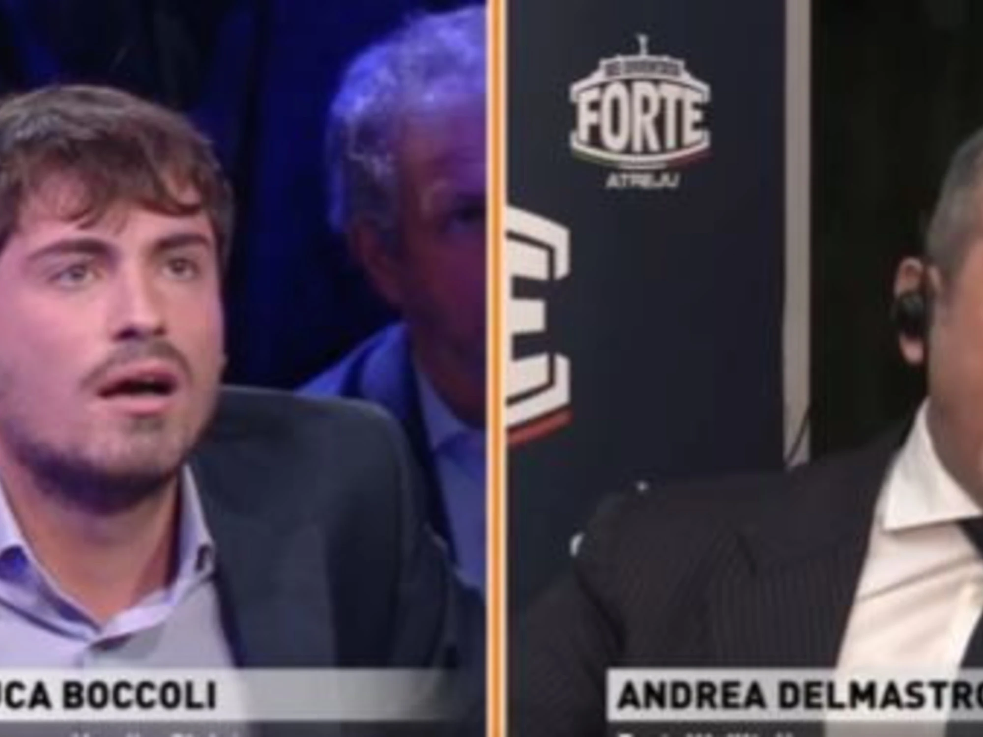 Dritto e Rovescio, Delmastro spiana Boccoli di Avs: "Ragazzino, dici che ero in bagno col telefono?"