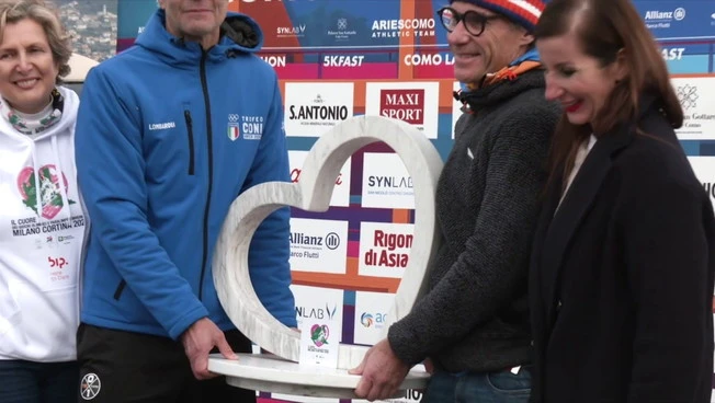 A Como la tappa finale di "Cuori Olimpici”