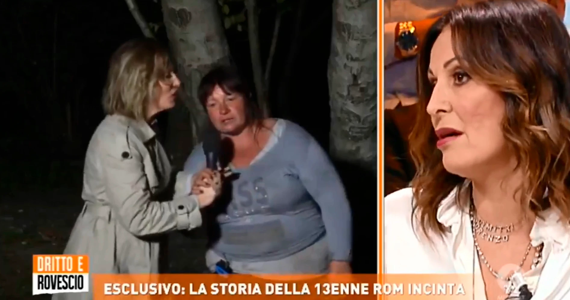 Dritto e rovescio, la rom insulta ancora Daniela Santanché: "Strega, i tuoi tre uomini sono morti"
