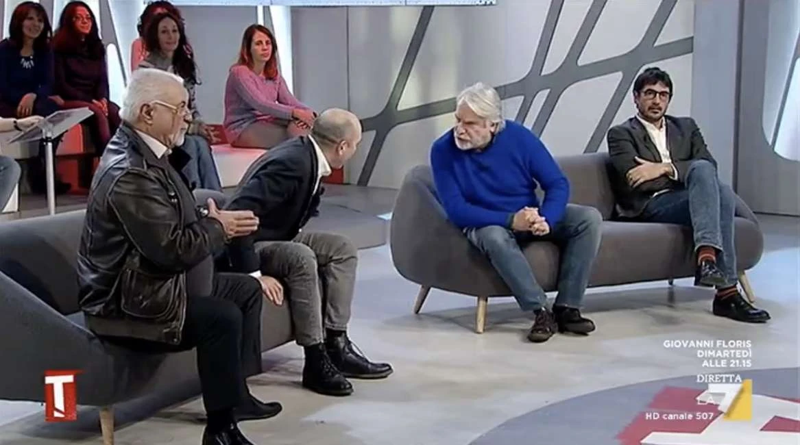 Tagadà, insulti tra Alessandro Morelli e Paolo Crepet: "Sei ridicolo", "Tua sorella"