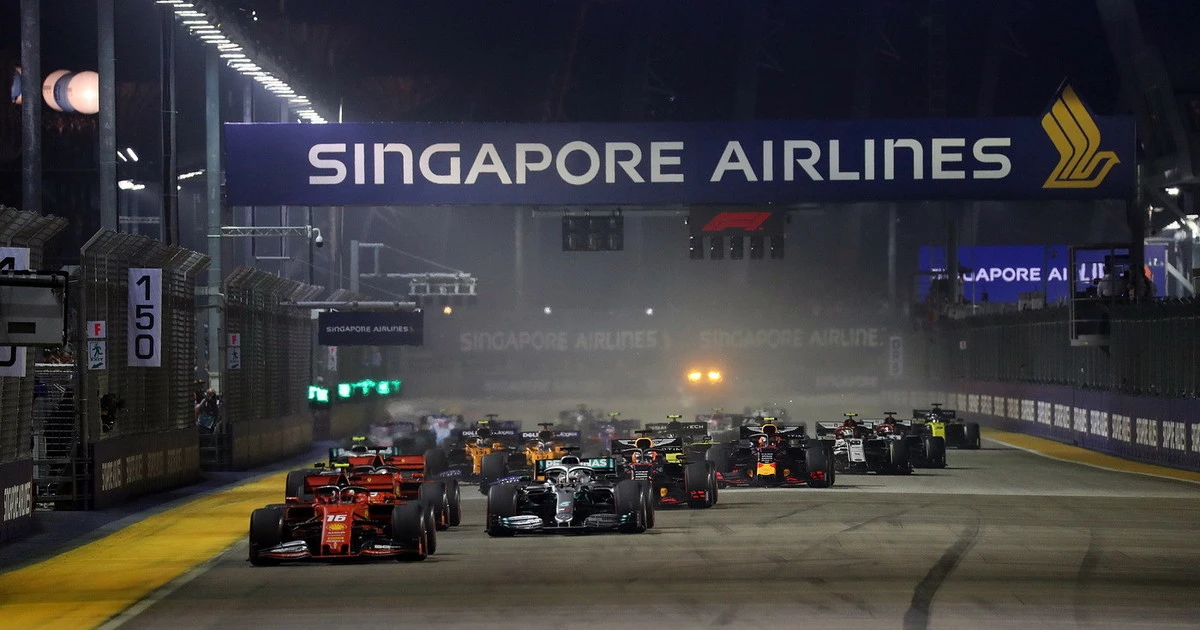 Covid, il circuito di F1 di Singapore struttura per curare i pazienti