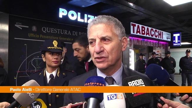 Roma, Aielli (Atac) "5000 telecamere per la sicurezza"