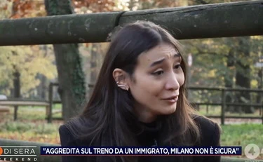 4 di Sera, la modella Stephanie aggredita su un treno da un immigrato: "Un trauma"
