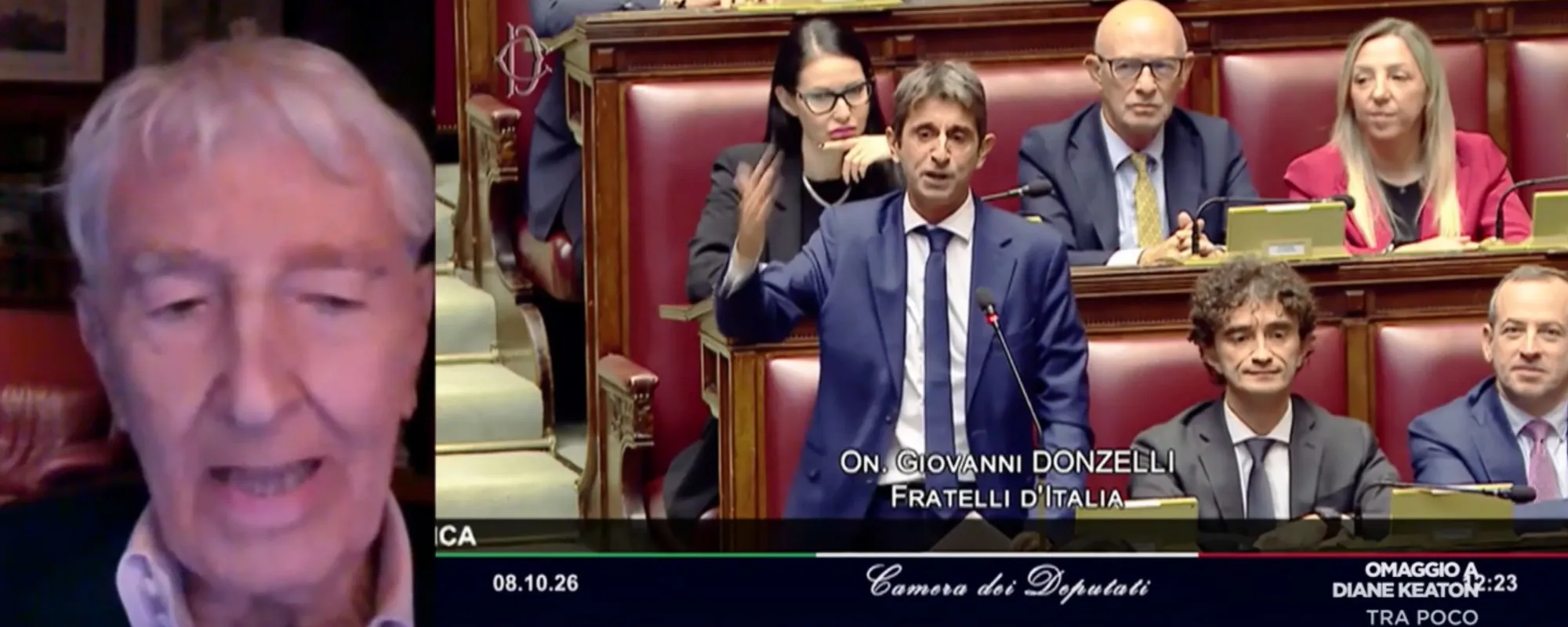 "Ecco cosa gli gioverebbe": Augias spara a zero contro Donzelli