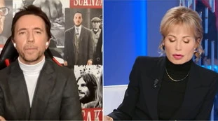 Otto e Mezzo, Scanzi: clamorosa gaffe su Floris da Lilli Gruber