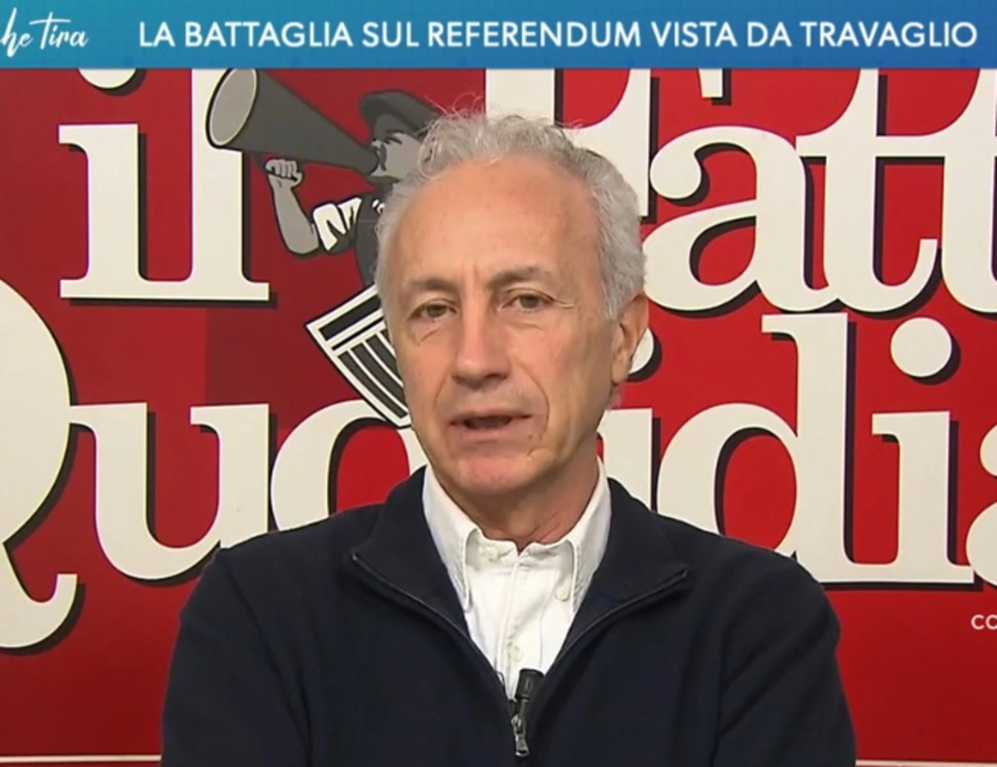 L'aria che tira, Travaglio oltre il ridicolo: "Mai sentito di magistrati che..."