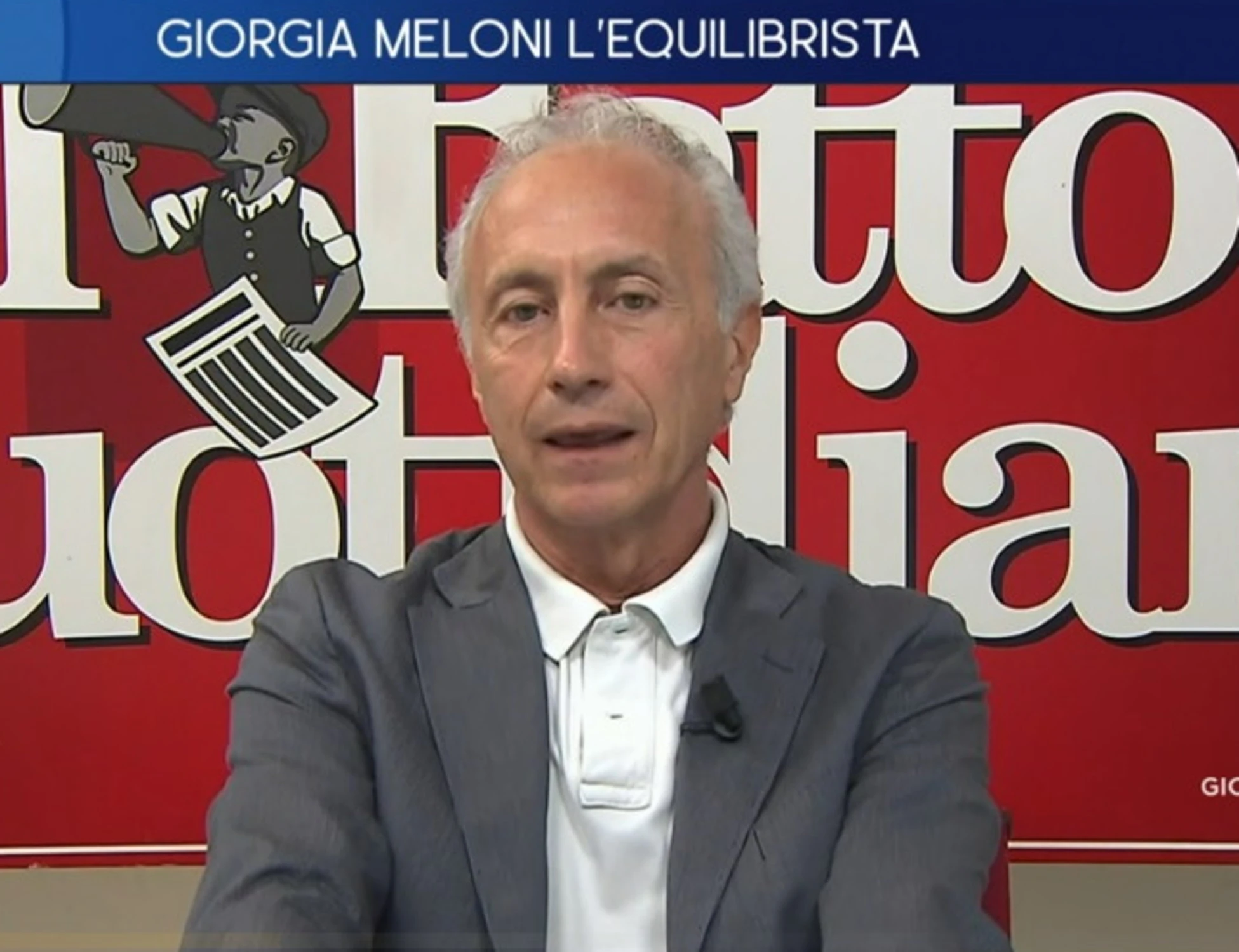 Otto e mezzo, Marco Travaglio spiana la sinistra: "L'Europa non esiste"