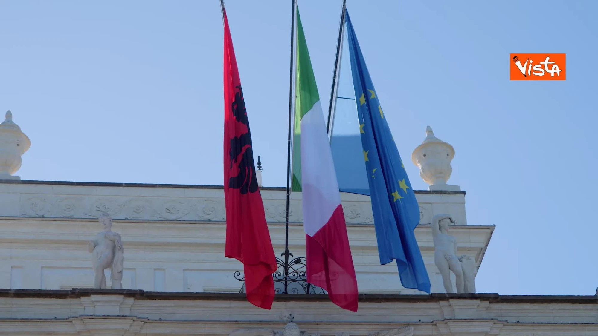 Villa Doria Pamphilj, Meloni riceve il premier albanese Edi Rama 