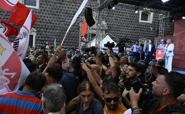 Bloccato il comizio del campo largo? Interviene Meloni: lezione alla sinistra