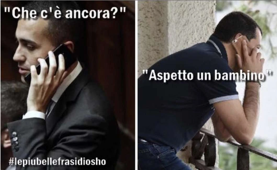 "Di Maio, aspetto un bambino". Osho, la più crudele vignetta su Salvini: è record