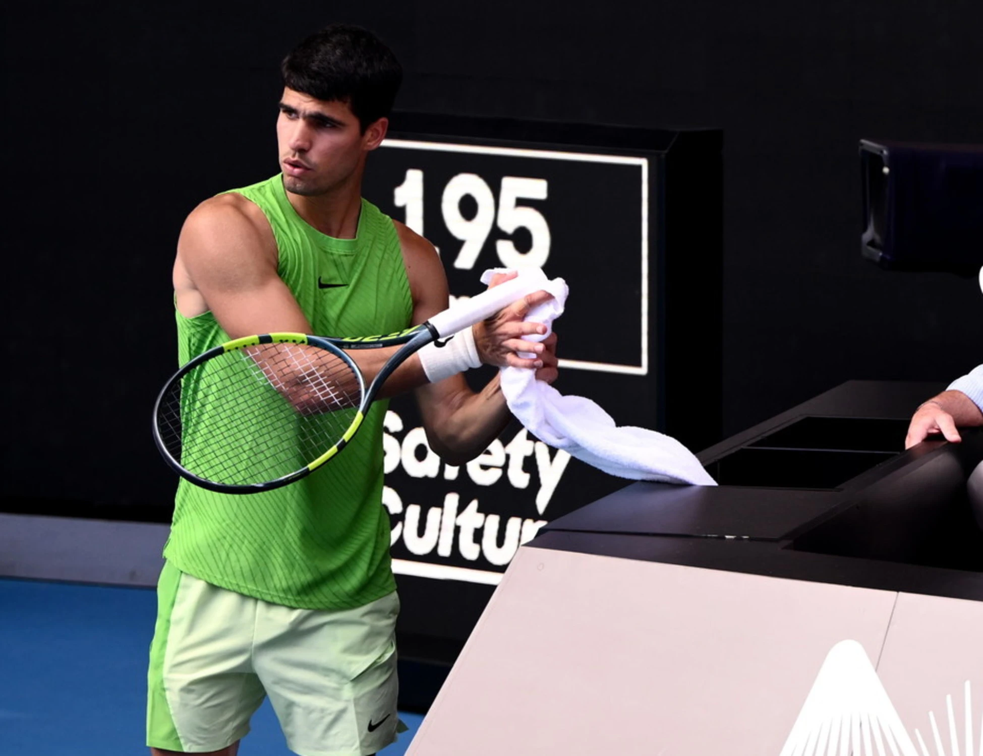 Carlos Alcaraz terrorizzato, la frase che ha pronunciato al suo box