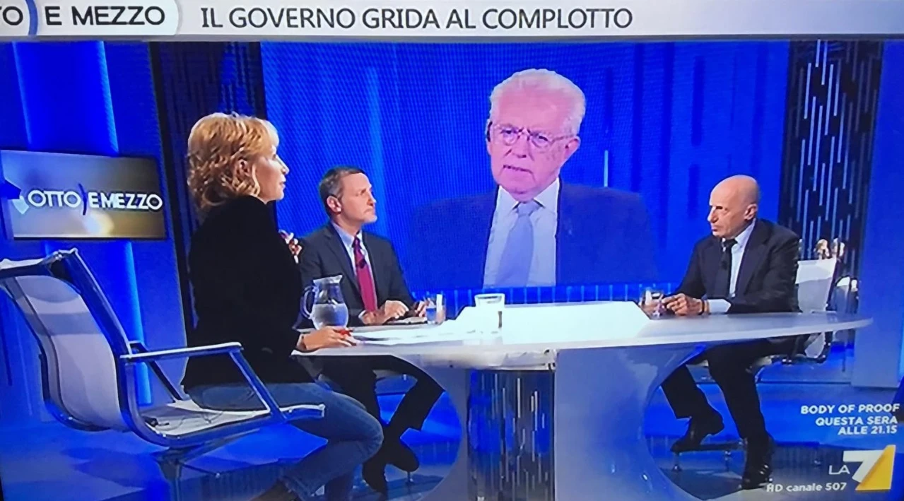 Otto e Mezzo, Paolo Becchi contro Lilli Gruber: "Manipolazione. Una guerra, ma ti dovrai arrendere"